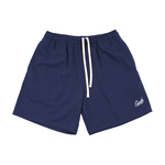 SLAMBLE美式休闲毛圈五分短裤男女健身宽松休闲吸汗潮字母夏季潮