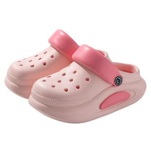 女童洞洞鞋女孩2026新款超火宝宝室内防滑小孩子EVA拖鞋男夏外穿