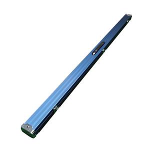 美林MEILIN全铝合金台球杆盒斯诺克球杆包双槽通杆皮木盒球杆盒子