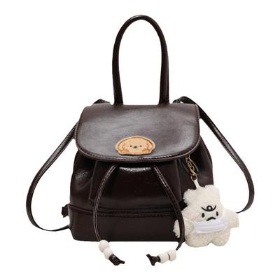 韩国ins少女包包女2025新款春夏复古时尚双肩包小众高级感斜挎包