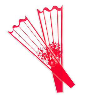 70#大号鲜花礼盒花束防水包装纸材料平安夜包苹果塑料透明玻璃纸