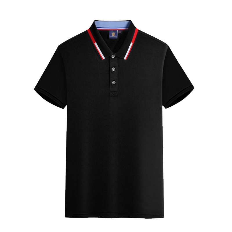 可口可乐工装短袖定制印字LOGO娃哈哈农夫山泉怡宝夏季翻领工作服