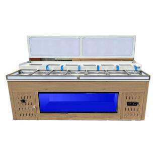 商用火锅店调料台蘸料台烤肉店海底捞消毒冷藏小料台水果凉菜摆台