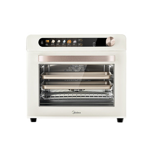 美的电烤箱家用40升风炉平炉二合一多功能烘焙发酵补湿大容量PB40