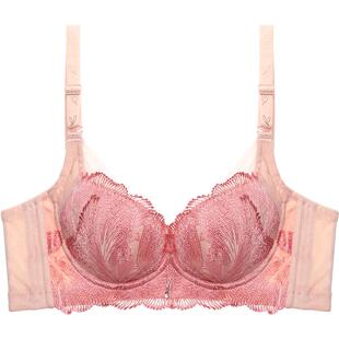 夏娃之秀内衣女聚拢薄款亲肤舒适调整型  胸罩聚拢上托防下垂3738