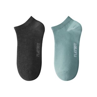 花花公子袜子男款纯棉全棉防臭吸汗短袜抗菌透气男士棉袜冬季新款