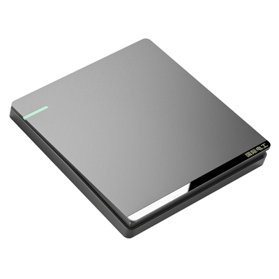 国际电工一开双无边框大板灰