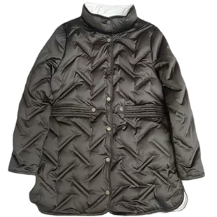 商场同款波兰科鲁达95白鹅绒双面直充轻薄保暖短款羽绒服女士