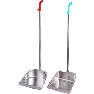 加厚大号不锈钢扫把簸箕垃圾铲撮箕畚斗撮子灰斗家用户外组合套装