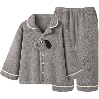 『晚安小狗』睡衣男款冬加厚保暖