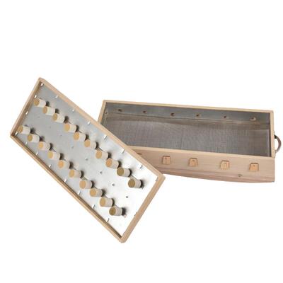 艾灸盒木制全身背部脊椎督脉专用