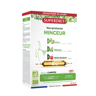 法国Superdiet舒伯妮尔T台三部曲代谢饮排sd小c针瘦瘦口服液安瓶