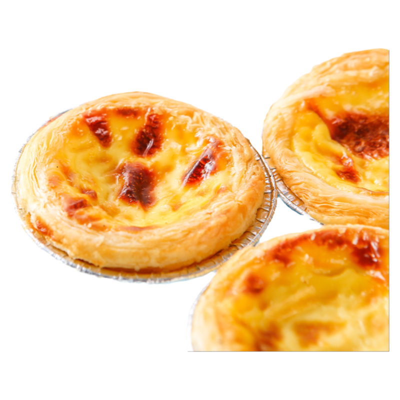 【潮香村】蛋挞皮蛋挞液起酥带锡底半成品家用烘焙材料酥皮蛋挞