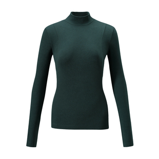 素湃Supield公主线修身显瘦打底衫女秋冬保暖上衣半高领内搭秋衣