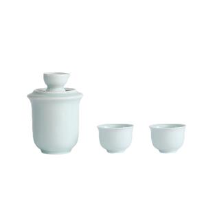 温酒壶陶瓷温酒器中式黄酒烫酒壶家用酒具温酒套装景德镇白酒酒杯