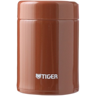 日本虎牌迷你小保温杯女士儿童焖烧杯250ml广口304不锈钢