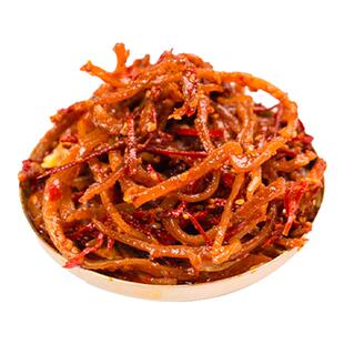 延边火辣鱿鱼丝香辣明太鱼丝150g袋休闲海鲜小零食追剧鱿鱼干特产