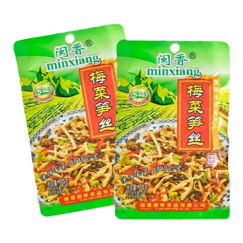 梅菜笋丝小包装咸菜拌饭小菜