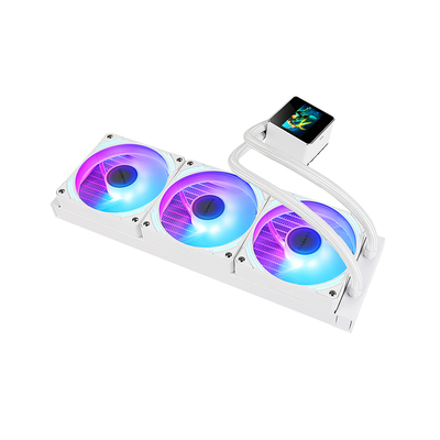 航嘉MVP海神V360水冷散热器屏显