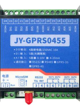 控制卡云平台灌溉器gprs0455电机