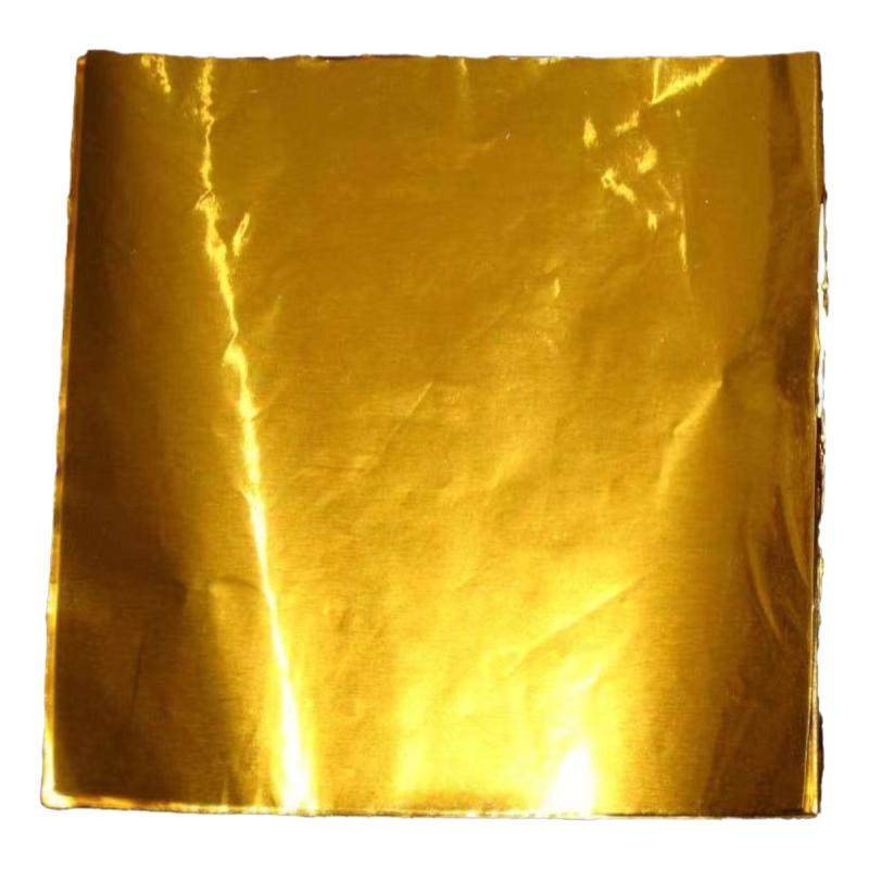 15CM黄金糯米蛋锡纸金色耐高温铝箔纸咸鸭蛋食品级烘焙锡箔纸专用