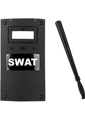 儿童警察玩具套装盾牌声光男孩