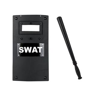 儿童警察玩具套装警盾牌棍防爆叉手雷子弹链刀手铐吃鸡演出道具