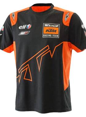 KTM2025新短袖摩托车骑行速干衣