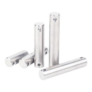 304不锈钢带孔销螺纹销子圆柱销GB880定位销打孔销轴M3M4M5M6M10