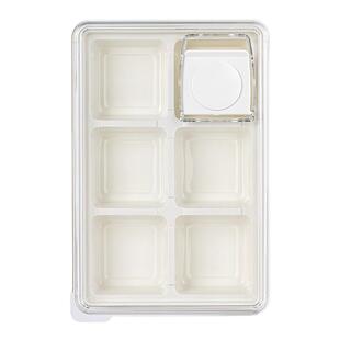 冰块模具食品级制冰盒带盖硅胶婴儿辅食冷冻冰格自制汤料分装保鲜