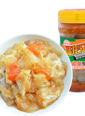 陆龙家宴蟹糊300g/瓶顺丰速配