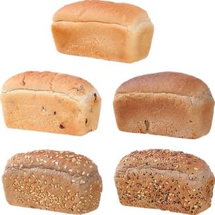 俄罗斯全麦大列巴无添加蔗糖代餐低脂油粗粮面包吐司500g切片食品