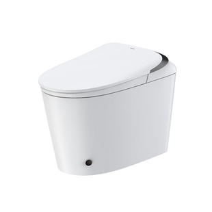 【官方国补】海尔轻智能马桶脚感翻盖自动冲刷坐便器零水压劲冲T5