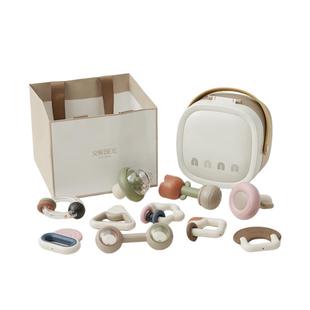 【交个朋友年货节】贝易新生婴儿安抚手摇铃礼盒宝宝出生玩具送礼