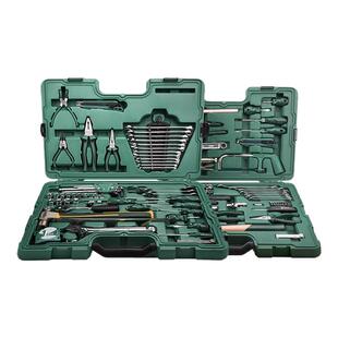 世达工具套装58件套机械设备维修套筒扳手组合机修五金组套09516