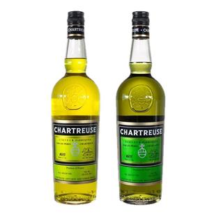 法国进口洋酒 Chartreuse Liqueur 查特绿香甜酒 黄利口酒 鸡尾酒