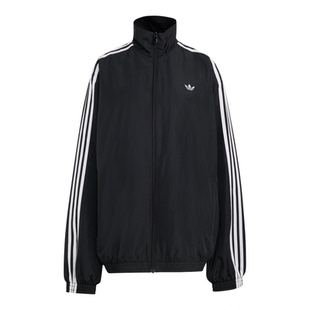adidas阿迪达斯三叶草女款运动休闲宽松百搭夹克外套女装KD2894