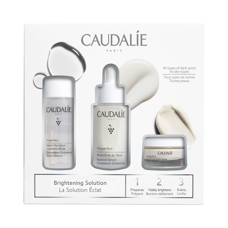 CAUDALIE欧缇丽臻美亮白套装美白淡斑提亮肤色补水保湿面部进口