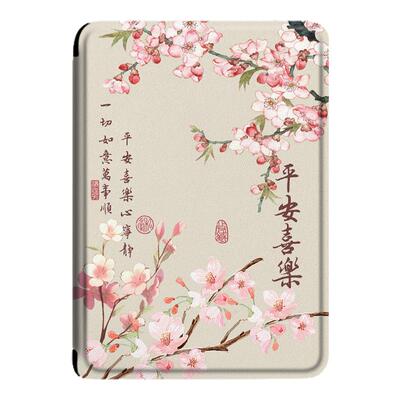国风花朵适用亚马逊电子书保护套
