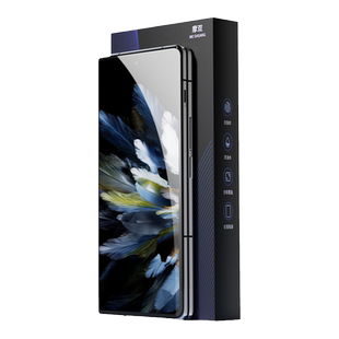 摩双适用OPPO findN3手机膜不顶壳findn 2折叠菲林膜新findn5外屏膜uv光固典藏贴纸覆盖小边框轴胶钢化膜全包