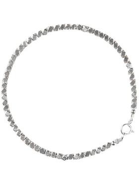 s925银碎银几两女手链生日礼品