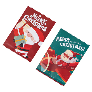 圣诞饼干包装袋牛轧糖雪花酥机封袋平安夜手工烘焙零食糖果袋子