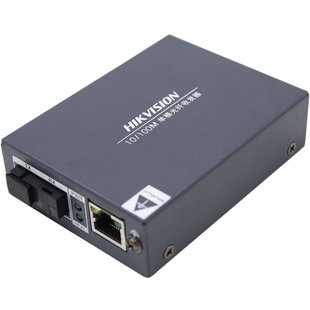 海康威视百兆千兆单模单纤光纤收发器网络转换器DS-3D01R-20E(SC)