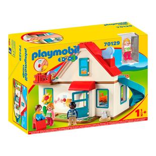 123岁婴儿低龄玩具playmobil摩比世界恐龙动物戏水娃屋消防车警察