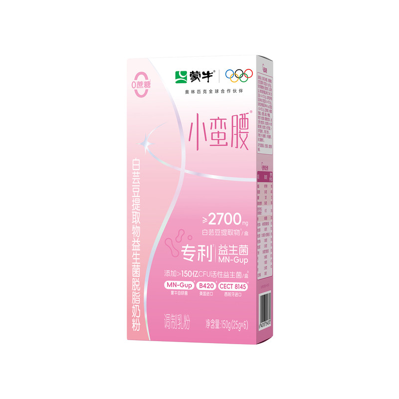 蒙牛小蛮腰白芸豆益生菌脱脂奶粉