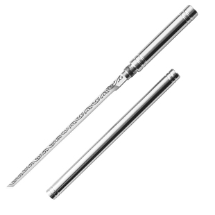 霸王棍管中刀钢刀棍中刀金箍棒筒子刀高硬度悟空棍水果刀手把肉刀