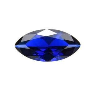 5A闪亮白色透明马眼锆石裸石戒指耳钉吊坠镶嵌配石尖底马目橄榄形