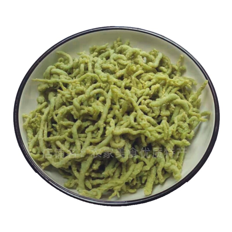 河南农家青麦石磨碾转绿色青麦仁捻转新鲜粗粮美食撵转青小麦碾馔