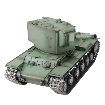 超大遥控坦克kv2履带式发射充电