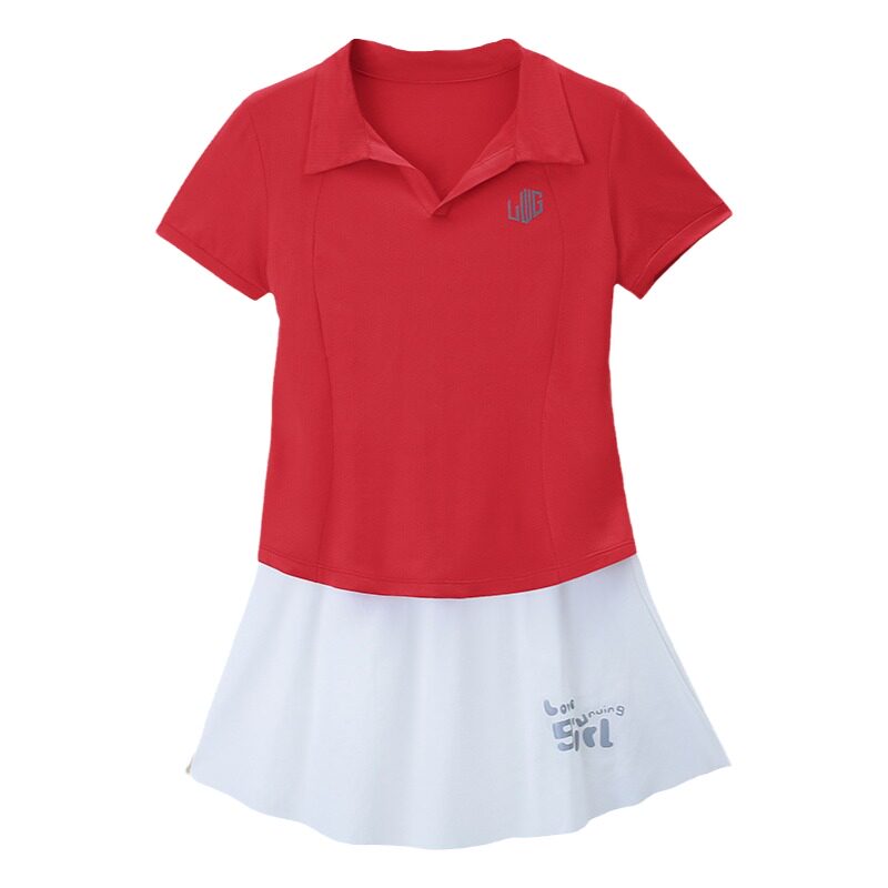 广场舞裙子女2024夏季新款速干运动女性外穿高腰健身防走光半身裙